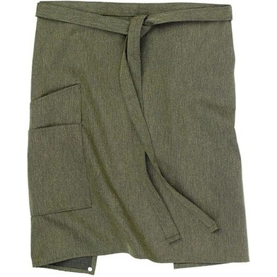 Cg Workwear Vernazza Unisex zástěra 01272-36 Green Melange 50 x 78 cm