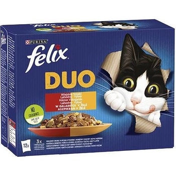 Felix Duo Venkovské příchutě v želé 12 x 85 g