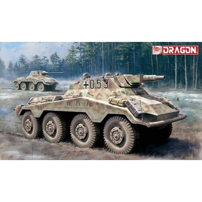 Dragon Sd.Kfz.234/3 mit 7.5cm KwK Model Kit military 6964 1:35