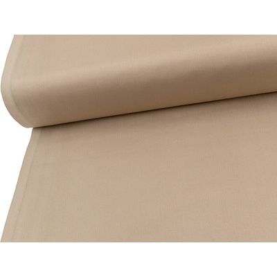 Mirtex Látka SATEEN 150/159 Béžová Latte hladký šíře 285cm Zbytková metráž