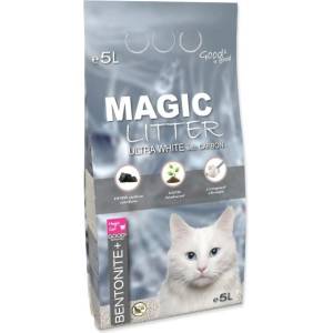 Magic Cat Постелка Magic Litter Bentonite Ultra White with Carbon 5L (003-223)