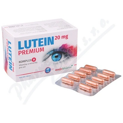 Moja lekáreň Lutein Premium 20mg 60 kapsúl