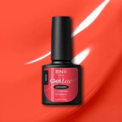 Enii Nails Gel lak Ceramic 113 Papaya 10 ml