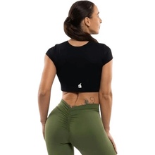 BOOTY Basic crop-top black