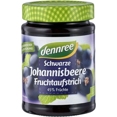 Dennree Džem černorybízový BIO 340 g
