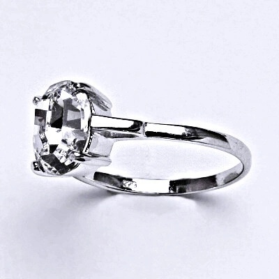 Čištín Stříbrný se Swarovski čirým krystalem T 1467
