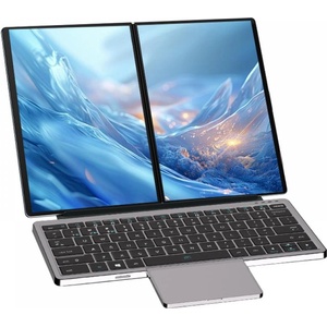 DS18 Лаптоп DS18 с 2 сензорни екрана (10.95 инча + 10.95 инча), DDR4 - 16 Gb, SSD 1T, Процесор Intel® Core i3 1215U с 6 ядра, 8 нишки, 10 M кеш, Максимална турбо честота 4.40 GHz (13-6197353113)