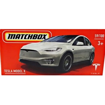 Matchbox Tesla Model X White Box