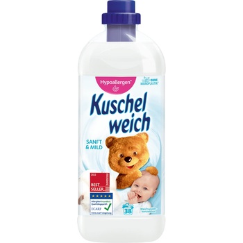Image 1 of Kuschelweich Омекотител Kuschelweich Mild, 1 литър, 38 пранета