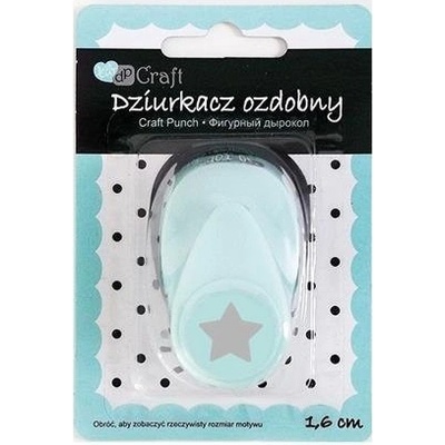 dpCraft Dekorační děrovačka hvězda JCDZ-105-019 16 mm