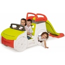 Smoby preliezačka Adventure Car s pieskoviskom a šmykľavkou 840200