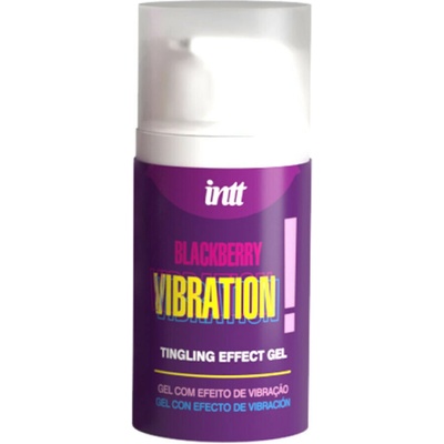 Intt releases liquid vibrating gel blackberry flavor 15 ml