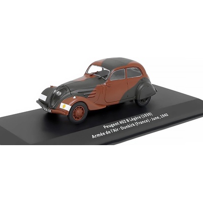 DeAgostini Peugeot 402 B Légére 1939časopis Samochody Wojskowe s modelem 58 1:43