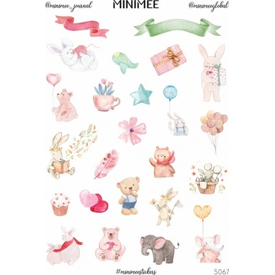 Minimee Samolepky MINIMEE journal - Dětský svět