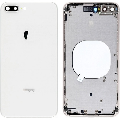 Kryt Apple iPhone 8 Plus Zadný strieborný