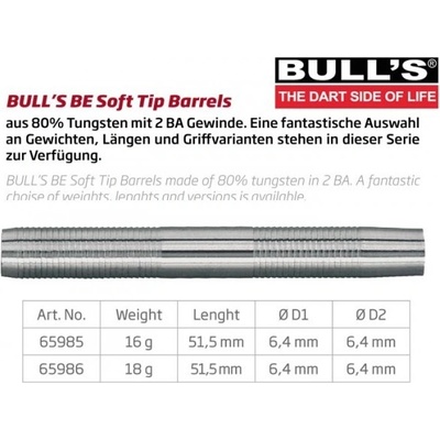Bull's Tip Barrels BE27 18g 65986
