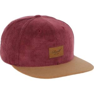 Reell Шапка с козирка Reell Suede Cap - Burgundy - размер One Size (204-6299-0711)