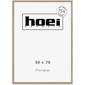 hoei Massивна дъбова рамка за снимки и плакати 50 x 70 PLEXI см (802009050070)