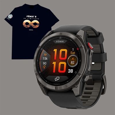 Garmin Fenix 8 PRO 51 mm AMOLED Sapphire Black/Pebble Grey 010-03199-01