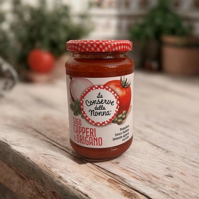 Le Conserve della Nonna par. omáčka s kaparami a oreganom 350g