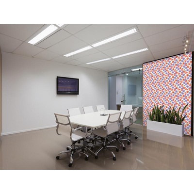 DIMEX ART Луксозна флизелинова тапета червени и лилави цветя