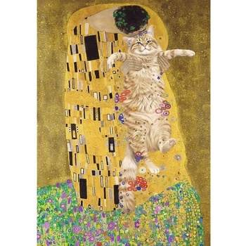 Trefl - Puzzle Purrfect Kiss - 1 000 piese