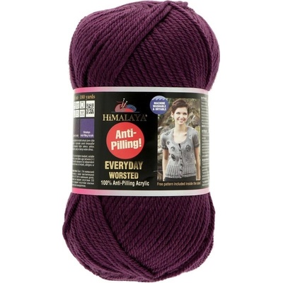 Himalaya Everyday Worsted 70611 tmavě fialová