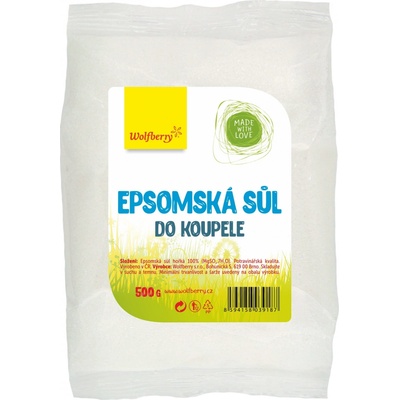 Wolfberry Epsomská liečivá Soľ 500 g