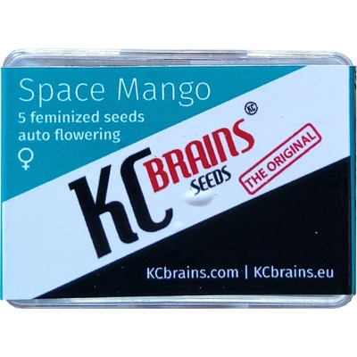 KC Brains Seeds Space Mango AUTO semena neobsahují THC 5 ks