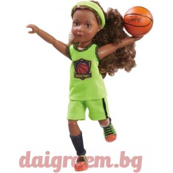 Image 1 of Kathe Kruse Кукла Kruselings 0126849 - Джой баскетболистка (KR126849)