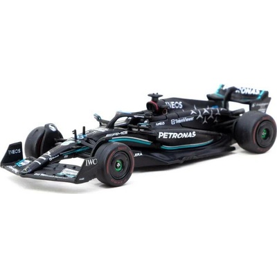 Tarmac Mercedes gp F1 W14 Team Mercedes amg Petronas Formula One N 63 3rd Spain Gp 2023 George Russell Black 1:64