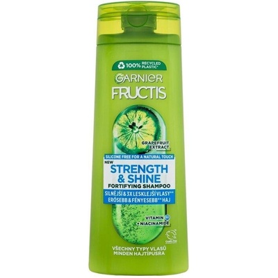 Garnier Fructis Strength & Shine šampón pre posilnenie a lesk vlasov 250 ml