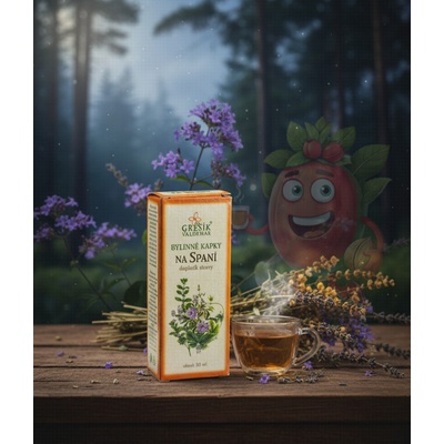 Grešík Bylinné kapky Na spaní 50 ml