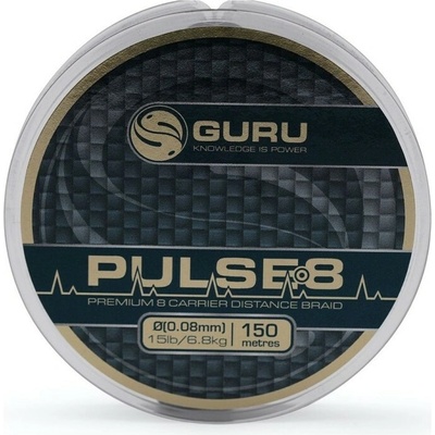 Guru šnúra Pulse 8 Braid 150m 0,12mm 24lb
