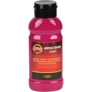 KOH-I-NOOR 0162732051LP АКРИЛНА боя 320 Red Violet 500 ml 1 бр (0162732051LP)