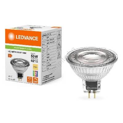 LED димируема крушка MR16 GU5, 3/6, 8W/12V 3000K 36° CRI 90 - Ledvance (P227965)