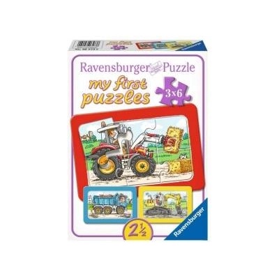 Ravensburger My first puzzle Vehicles 3 x 6 pcs. (065738)