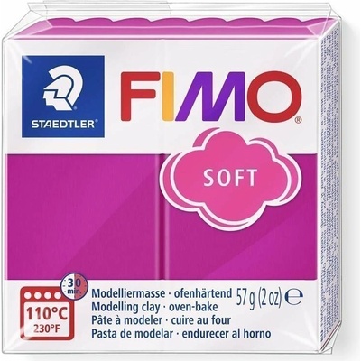 Fimo Soft Modelovacia hmota 57 g polymérová malina