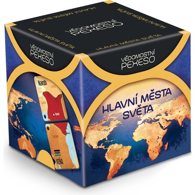 Albi Vedomostné pexeso pre deti Hlavné mestá sveta