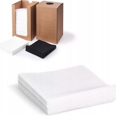Wimex Obrúsok Premium biely 20x20 cm v boxe 100 ks