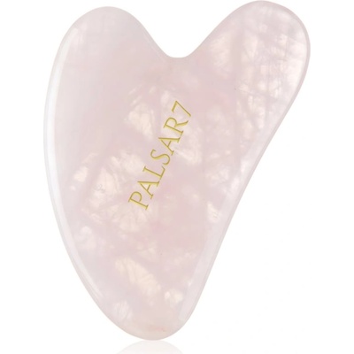 PALSAR7 Guasha Rose Quartz уред за масаж Гуа ша от розов кварц