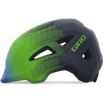 GIRO BIKE HELMET SCAMP II MATTE BLUE/GREEN FOR JUNIORS | Performance Bégin