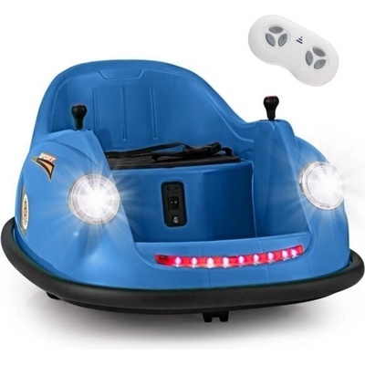 Costway Детска кола - Въртяща се 12v, Синя