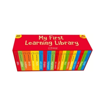 My First Complete Learning Library: Boxset of 20 Board Books Gift Set for Kids (Horizontal Design)