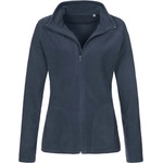 Stedman classic fleece jacket st5100 / Дамско поларено яке с цип - полунощно синьо xxl (st5100blmxxl)