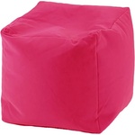 Pufrelax Пуф 130л. , Табуретка Куб XL - Panama pink, Перящ се калъф, водоустойчив, Пълнеж от Полистиролни перли (PUF-G-CXL-PEX-PNK)