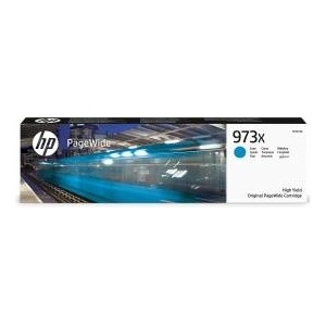 HP Compaq HP 973X (F6T81AE) Original Druckerpatrone Blau mit hoher Reichweite für HP