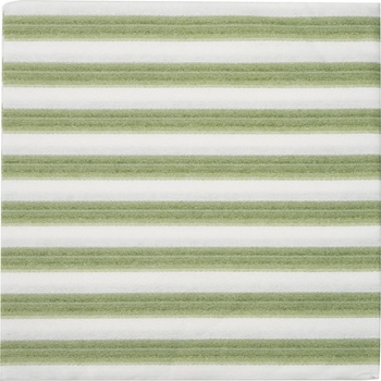 Zafferano Хартиени салфетки Righe раирани 40 x 40 см зелени 12 бр (NPQ4005)