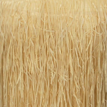 Šifón béžový, vzor strapce, š.145