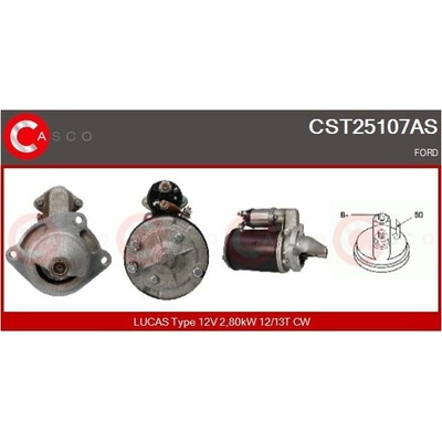 Štartér CASCO CST25107AS